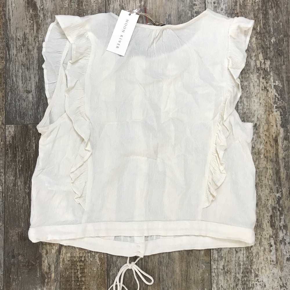 Moon River Ruffle Top - Picture 6 of 6
